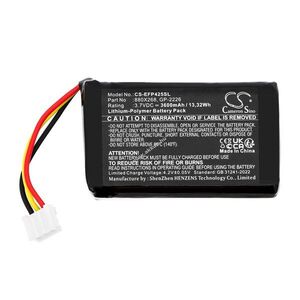 Helyettesítő mérőműszer akku EXFO FIP-425B / 880X268 3600mAh 13.32Wh 3.7V kép