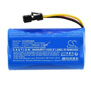 Helyettesítő vészhelyzeti ellátmány akku Audi 8W7907468D 4K0915989A 1500mAh 4, 8Wh 3.2V kép
