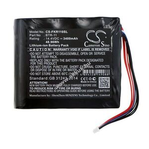 Helyettesítő mérőműszer akku Fujikura FSM-21S BTR-11 3400mAh 48.96Wh 14.4V kép