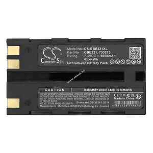 Helyettesítő mérőműszer akku GeoMax Stonex R6 ZBA200 5600mAh 41.44Wh 7.4V kép