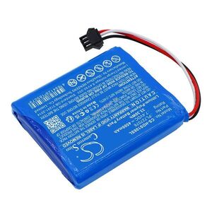 Helyettesítő mérőműszer akku Hantek DSO-1062B PL727076 4500mAh 33.3Wh 7.4V kép
