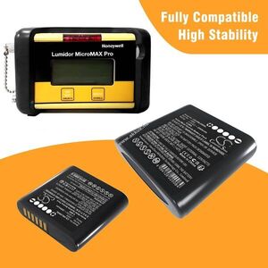 Helyettesítő mérőműszer akku Honeywell Lumidor Micromax Plus 4956 2000mAh 9, 6Wh 4.8V kép
