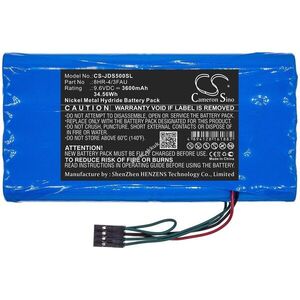 Helyettesítő mérőműszer akku Viavi Tester ANT-5 8HR-4/3FAU 3600mAh 34.56Wh 9.6V kép