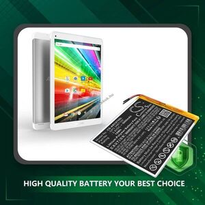 Helyettesítő táblagép akku Archos 97C Platinum GPC 3487103 4400mAh 16.28Wh 3.8V 5000mAh 19Wh kép