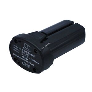Helyettesítő elektromos szerszámgép akku Hitachi WH7DL BCL 715 2500mAh 18Wh 7.2V kép