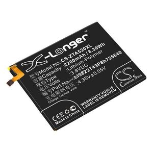 Helyettesítő telefon akku ZTE BA510 Li3822T43P3h725640 2200mAh 3.8V 8.36Wh kép
