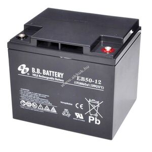 B.B. Battery EB50-12 12V 50Ah AGM ólom akku kép