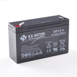 B.B. Battery BP12-6 VdS 6V 12Ah ólom-savas (AGM) akku kép
