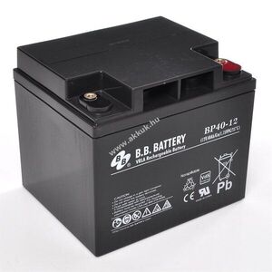 B.B. Battery BP40-12 VdS 12V 40Ah AGM ólom akku kép