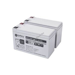 Helyettesítő akku Eaton Ellipse ECO 1600VA 7590116 SLA 2db/csomag szünetmentes UPS kép