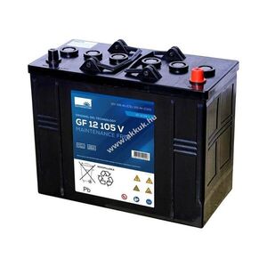 Sonnenschein GF 12 105 V 12V 105Ah zselés ólom akku kép