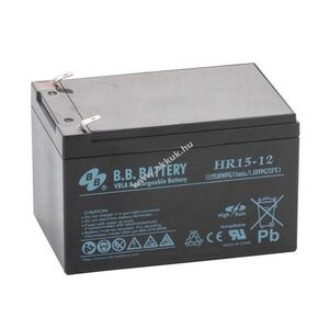 B.B. Battery HR15-12 12V 15Ah AGM ólom akku kép