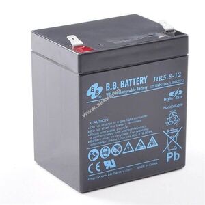 B.B. Battery HR5.8-12 12V 5, 8Ah AGM ólom akku kép