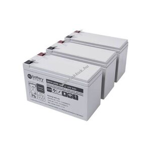 Helyettesítő akku szünetmentes UPS DELL J718N 1000R HV 1000W 3db/csomag SLA kép