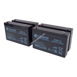 B.B. Battery MGE Pulsar Evolution 800 UPS szünetmentes akku 4db/csomag SLA kép