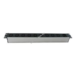 Martin Kaiser PDU16-9C13R 1U rack tápelosztó 208/230V 9x IEC-320 C13 19 kép