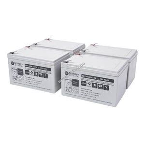 Helyettesítő akku Eaton-Powerware 5125 2200VA UPS szünetmentes 4db/csomag zárt ólomakku kép