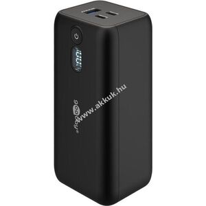 Goobay Laptop powerbank 20000mAh Power Delivery 65W USB-C PD USB-A QC 3x párhuzamos töltés kép