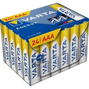 Varta Energy AAA (mikro) elem 1, 5V 24db/csomag Alkaline kép