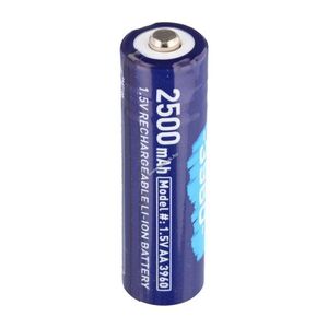 Xtar AA akku 1, 5V 2500mAh 1db/csomag töltő Li-ion kép