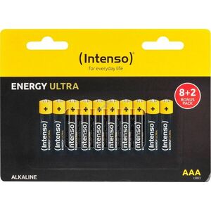 Intenso Energy Ultra AAA (mikro) 1, 5V 1250mAh 10db/csomag elem Alkaline kép