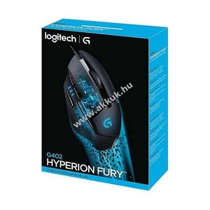 Logitech G402 Hyperion Fury gaming egér vezetékes USB 4000dpi 8 gomb fekete kép