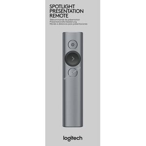Logitech Spotlight vezeték nélküli prezentációs vezérlő Bluetooth USB 3 gomb akku Li-Polymer kép