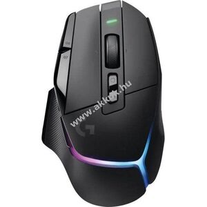 Logitech G502 X PLUS LIGHTFORCE vezeték nélküli egér HERO25K 25600dpi 11gomb USB-C fekete kép