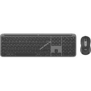 Logitech MK950 Signature Combo vezeték nélküli billentyűzet-egér szett grafit DE optikai 4000dpi kép