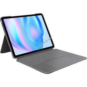 Logitech Combo Touch DE billentyűzet tok iPad Air 13 (M2, M3) Smart Connector trackpad szürke kép