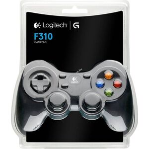 Logitech F310 vezetékes USB gamepad 10 gomb D-Pad 1, 8m fekete kép