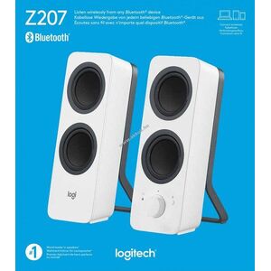 Logitech Z207 Bluetooth hangszórók sztereó 2.0 5W fehér kép