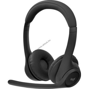 Logitech Zone 305 vezeték nélküli Bluetooth sztereó On-Ear headset éjfekete kép