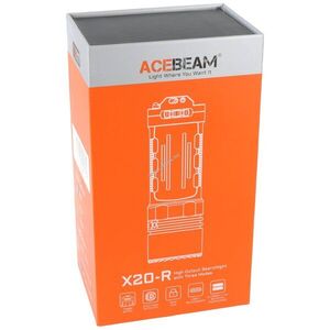AceBeam X20-R keresőlámpa 8xLuxeon HL4X 10000lm 2x18650 3000mAh USB-C IP68 kép