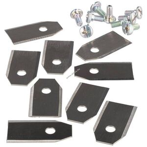 9db/csomag rozsdamentes acél pengék 3, 5cm 1, 7cm 0, 7mm Gardena, Husqvarna kompatibilis kép