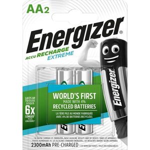Energizer Extreme AA Mignon ceruza akku 1, 2V 2300mAh 2db/csomag NiMH kép