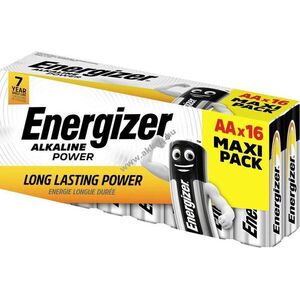 Energizer Alkaline Power AA Mignon ceruza 1, 5V 16db/csomag elem Alkaline kép