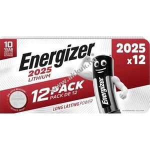 Energizer CR2025 3V gombelem 12db/csomag Lithium kép