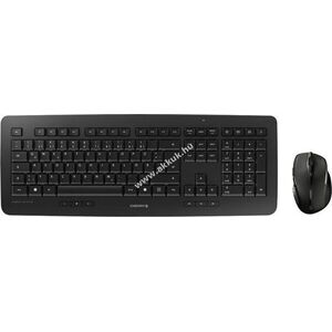 Cherry DW 5100 vezeték nélküli billentyűzet-egér szett DE fekete 1750dpi optikai kép