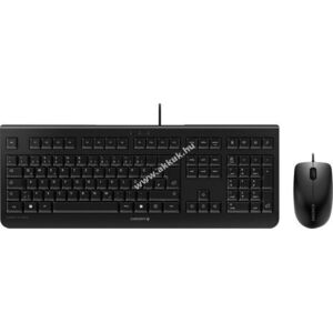 Cherry DC 2000 vezetékes USB billentyűzet-egér szett fekete DE optikai 1200dpi kép