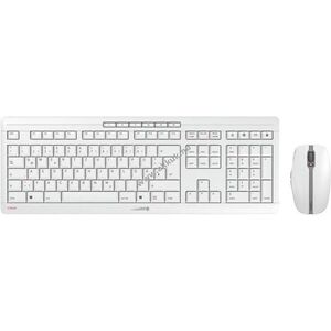 Cherry STREAM Desktop vezeték nélküli billentyűzet-egér szett DE hellszürke egér 2400dpi kép