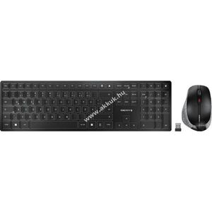 Cherry DW 9500 Slim vezeték nélküli billentyűzet-egér szett DE Bluetooth 2400dpi akku kép