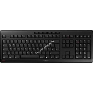 Cherry STREAM Keyboard vezeték nélküli DE fekete 2, 4GHz Nano-USB halk kép