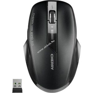 Cherry MW 2310 2.0 vezeték nélküli optikai egér 2400dpi 6 gomb fekete Nano-USB kép