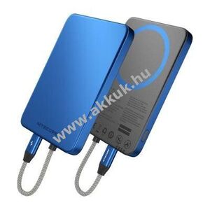 Nitecore POCKET5 powerbank 5000mAh kék beépített USB-C 22, 5W IPX7 kép