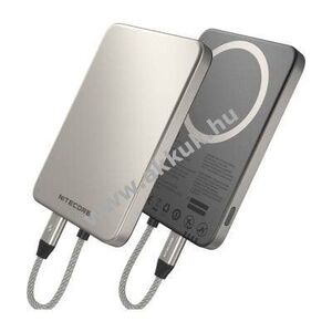 Nitecore POCKET5 powerbank 5000mAh 22, 5W beépített USB-C mágneses IPX7 kép