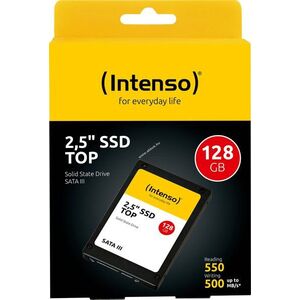 Intenso SSD 128GB 2, 5'' SATA III 6Gbps olvasás 550MB/s írás 500MB/s Retail kép