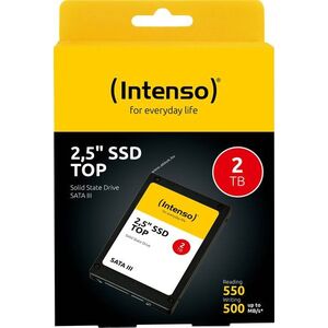 Intenso SSD 2TB SATA-III 6, 35cm (2, 5) 550MB/s olvasás 500MB/s írás Retail kép