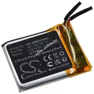 Helyettesítő akku Garmin Venu SQ Music 361-00136-10 3.87V 200mAh okosóra LiPo kép