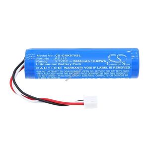 Helyettesítő billentyűzet egér akku Corsair K57 RDJ15 2600mAh 9.62Wh 3.7V kép